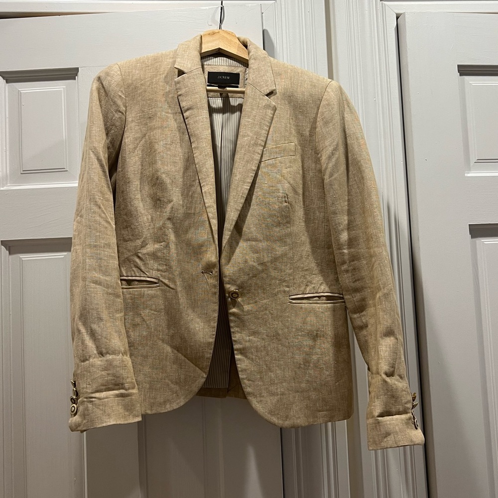 Tan J.Crew Blazer - Size 6